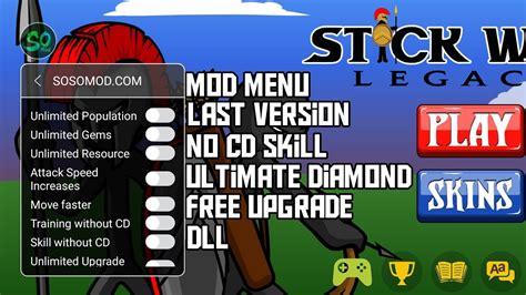 Stick War Legacy 2023.5.318 APK MOD [Menu .